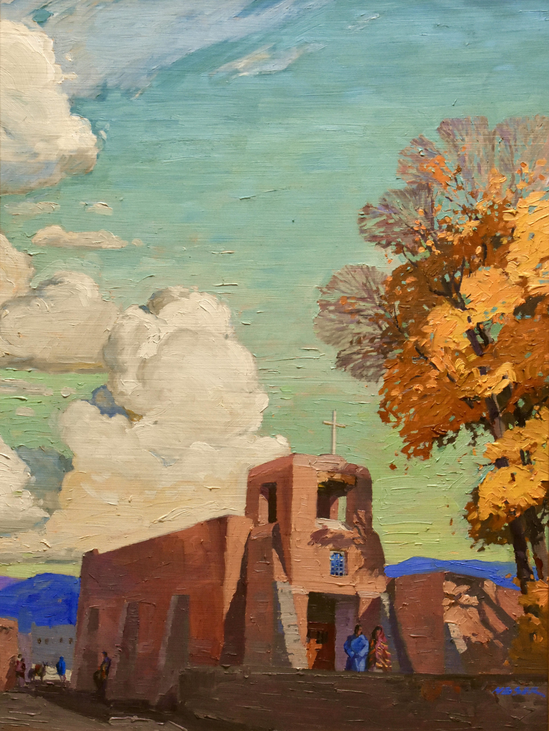 Santa Fe 1965, 24 X 18 – Sold