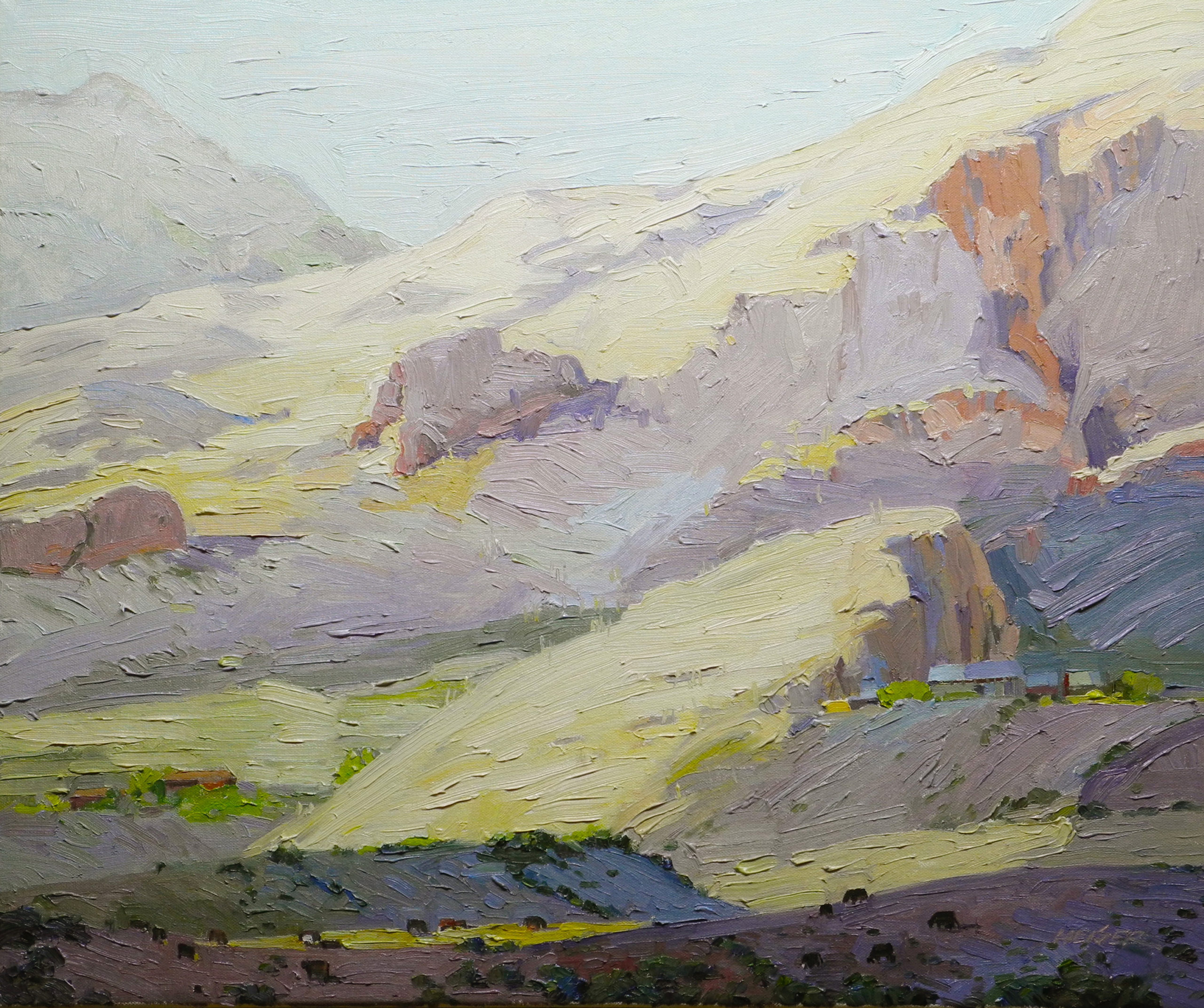 Bench Land Ranch, 20 x 24 - Sold