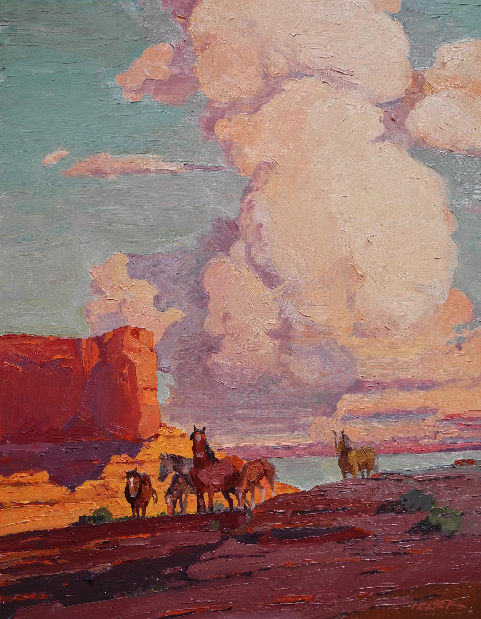 Between Two Worlds, 18 x 14 - Sold