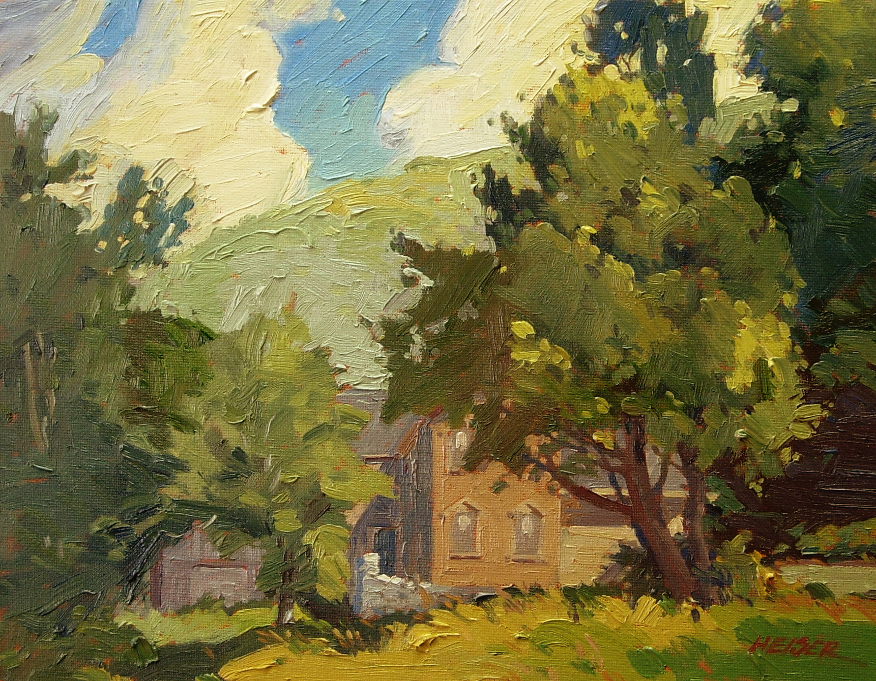 Boarded Up, 11" X 14"