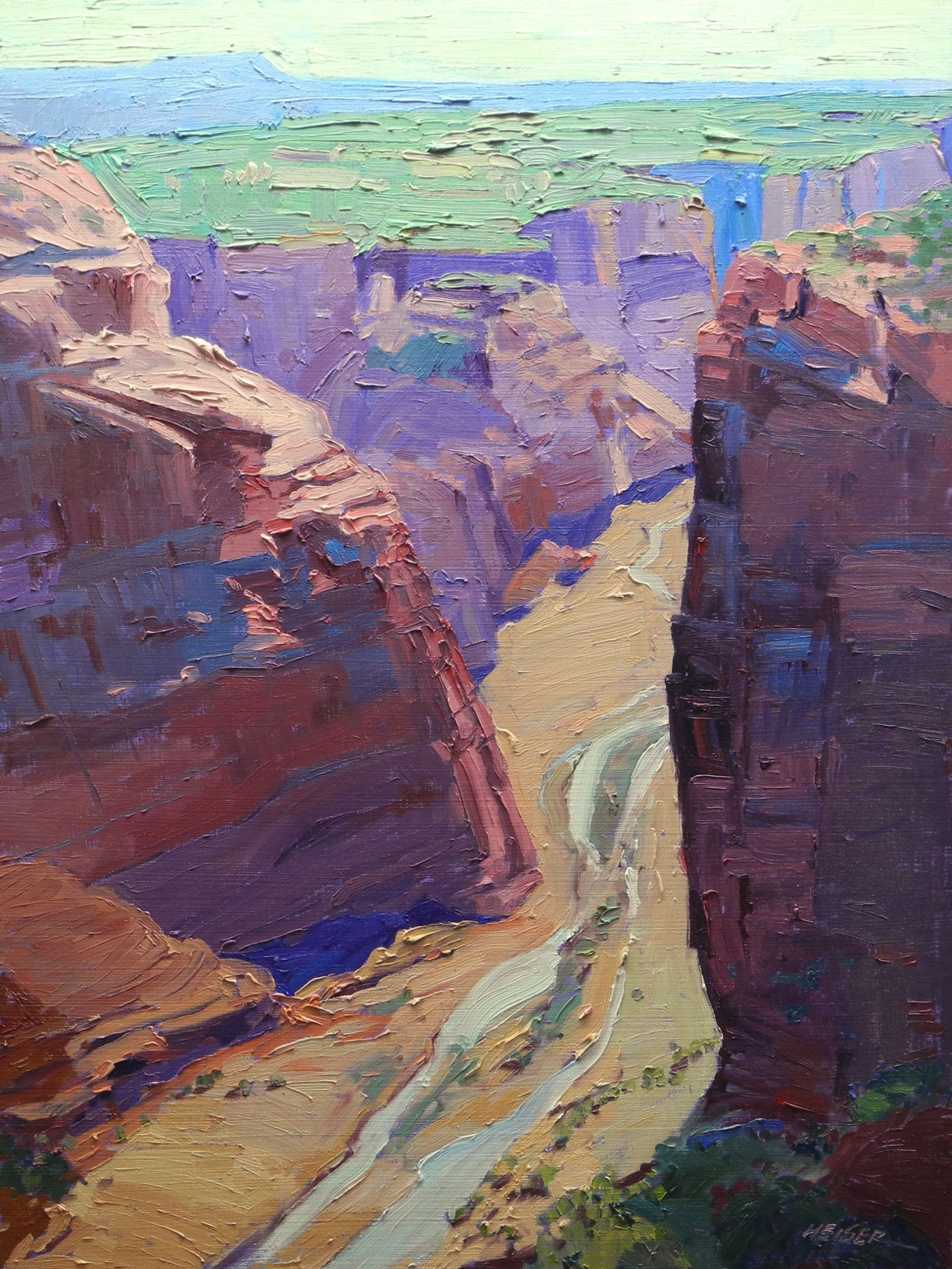 Creek Born of Spring Rains, 24 x 18 - Sold