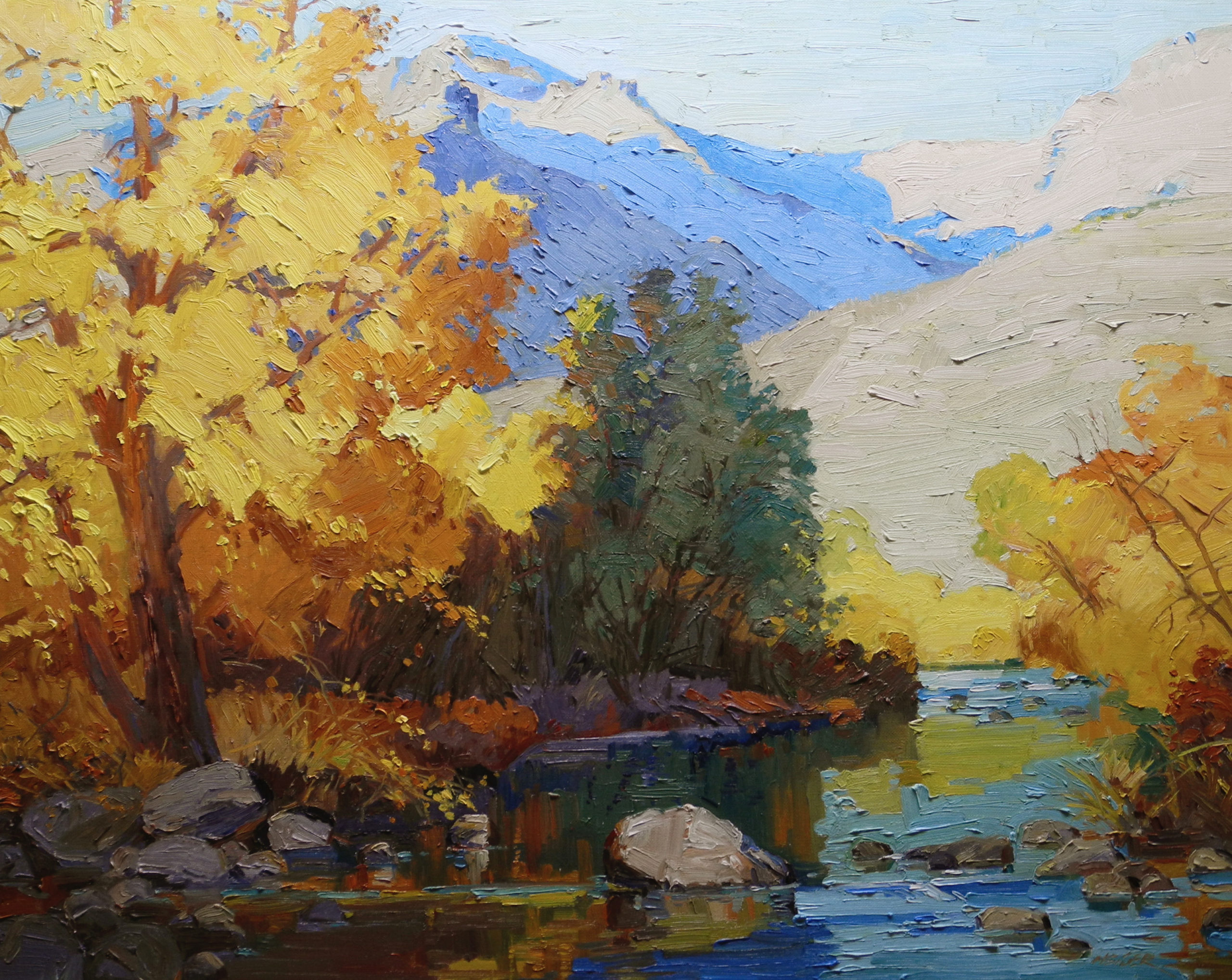 Difficult Creek, 24 x 30 - Sold