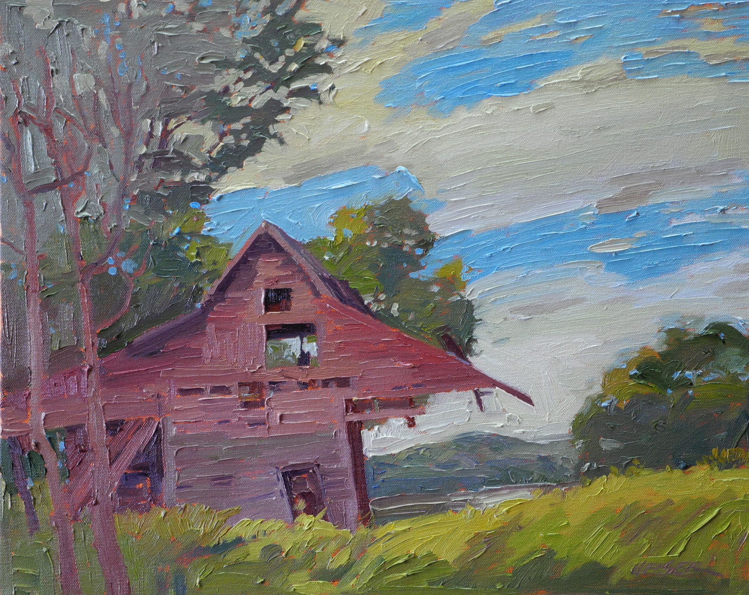 Still Standing, 16 x 20