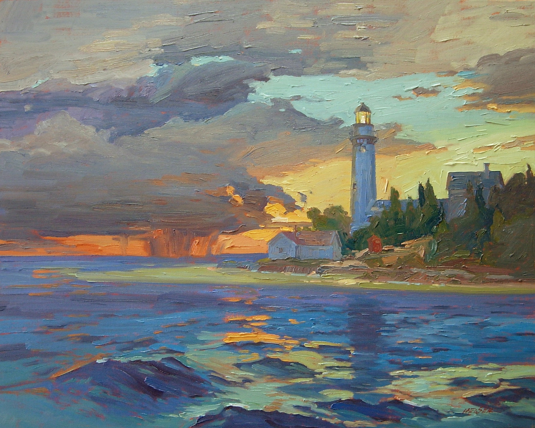 Sunset Storm, 24 x 30 - Sold